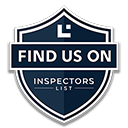 Find Us on Inspectors List Badge